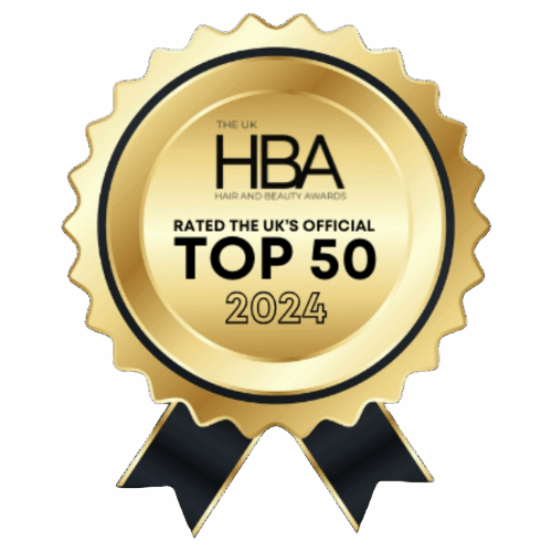 Hair and Beauty Awards 2024 Top 50 Logo award
