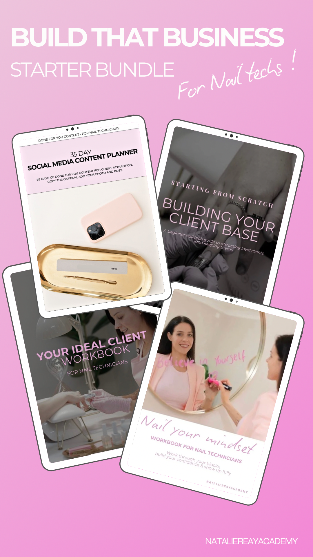BUILD THAT BUSINESS - Starter Bundle for nail techs